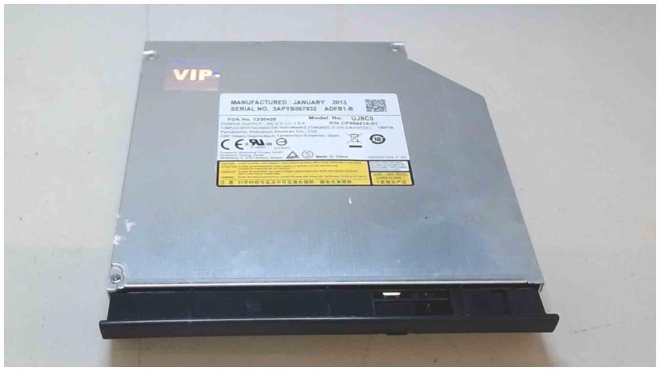 DVD Burner Writer & cover UJ8C0 SATA Fujitsu Lifebook N532