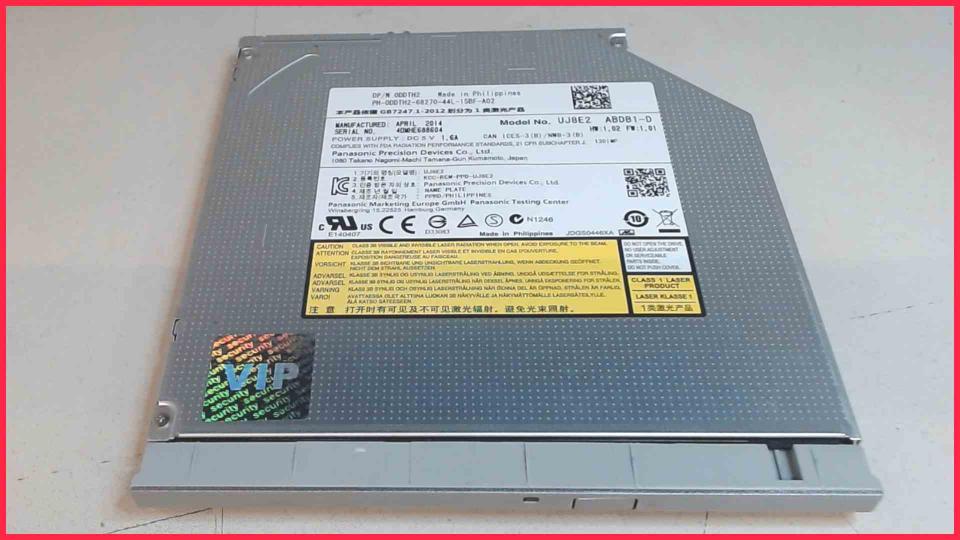 DVD Burner Writer & cover UJ8E2 SATA Inspirion 17 7737 P24E