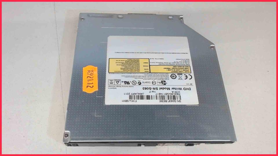 DVD burner without cover SN-S083 Lenovo G550 2958 -4