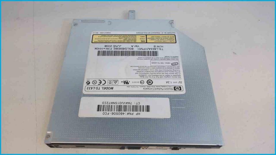 DVD burner without cover TS-L633 Acer Aspire 8530G MS2249