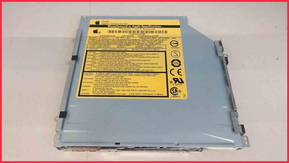 DVD burner without cover UJ-816-C SUPER816CA PowerBook G4 A1046 -2