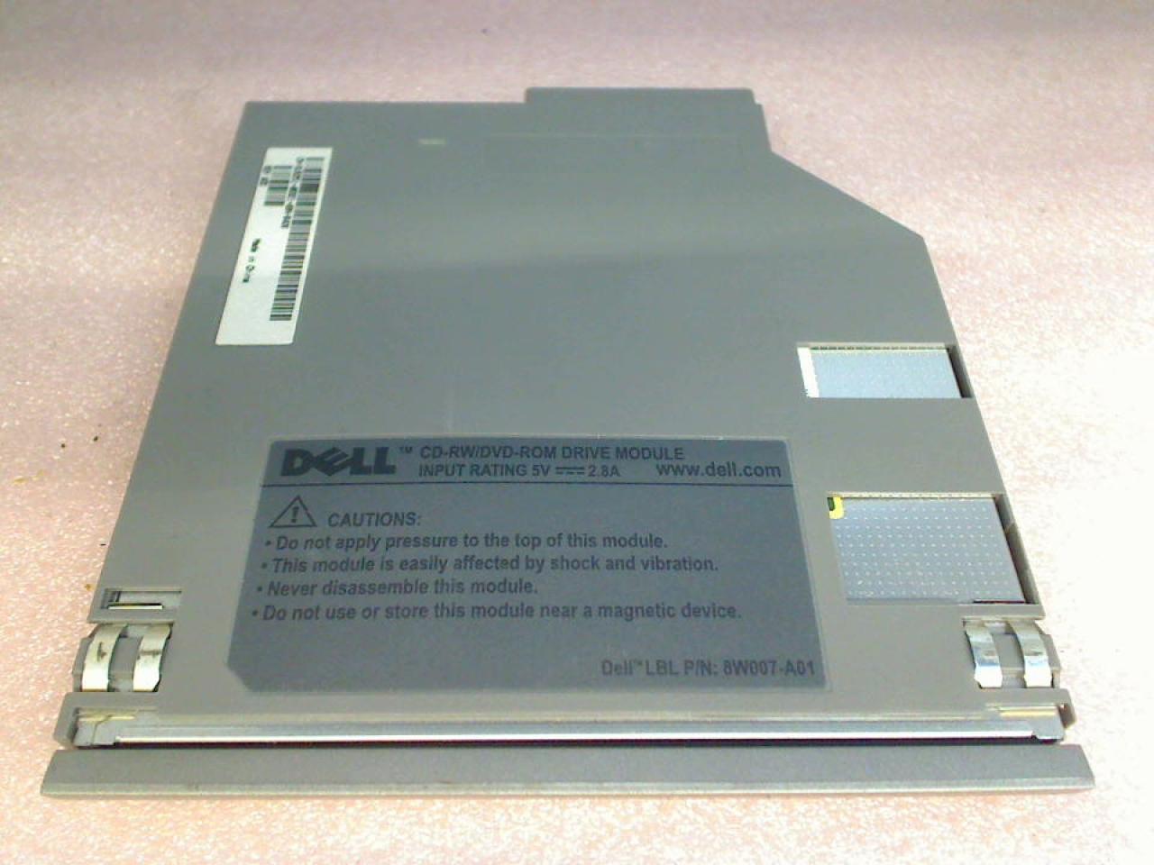 DVD-ROM Drive Module 8W007-A01 Dell D800 PP02X (2)