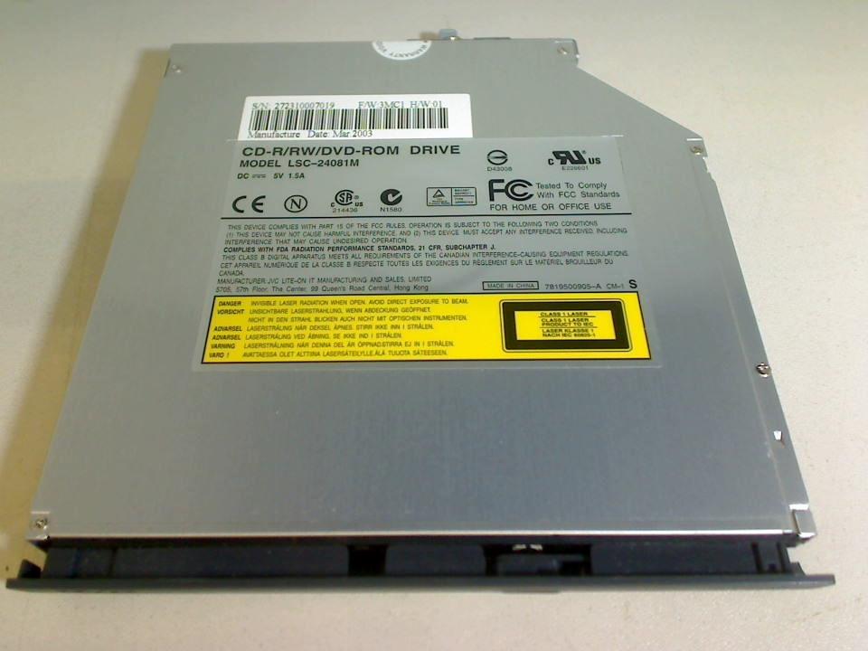 DVD-ROM Drive Module CD-R/RW/DVD-ROM LSC-24081M Amilo-A CY26 A7600