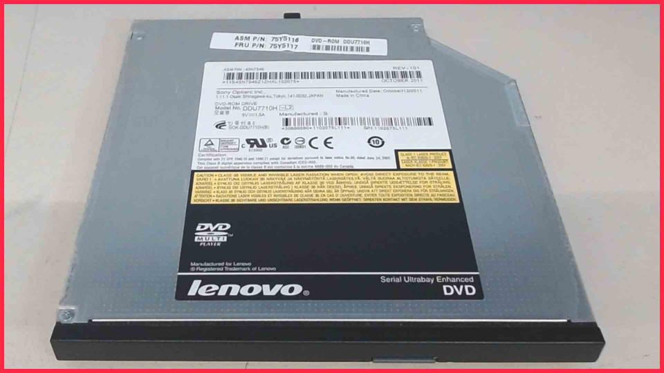 DVD-ROM Drive Module DDU7710H SATA Thinkpad T420 i5