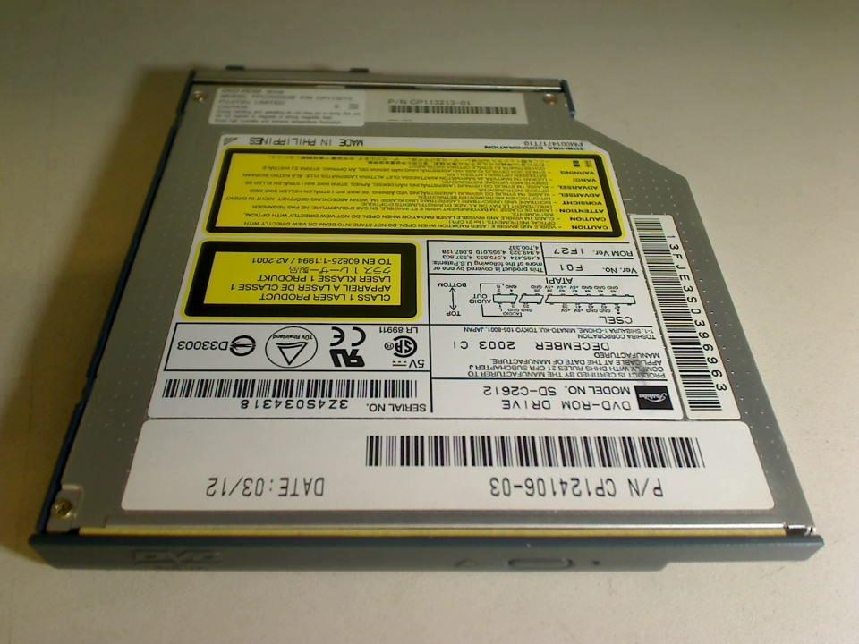 DVD-ROM Drive Module SD-C2612 Siemens LifeBook C1110D