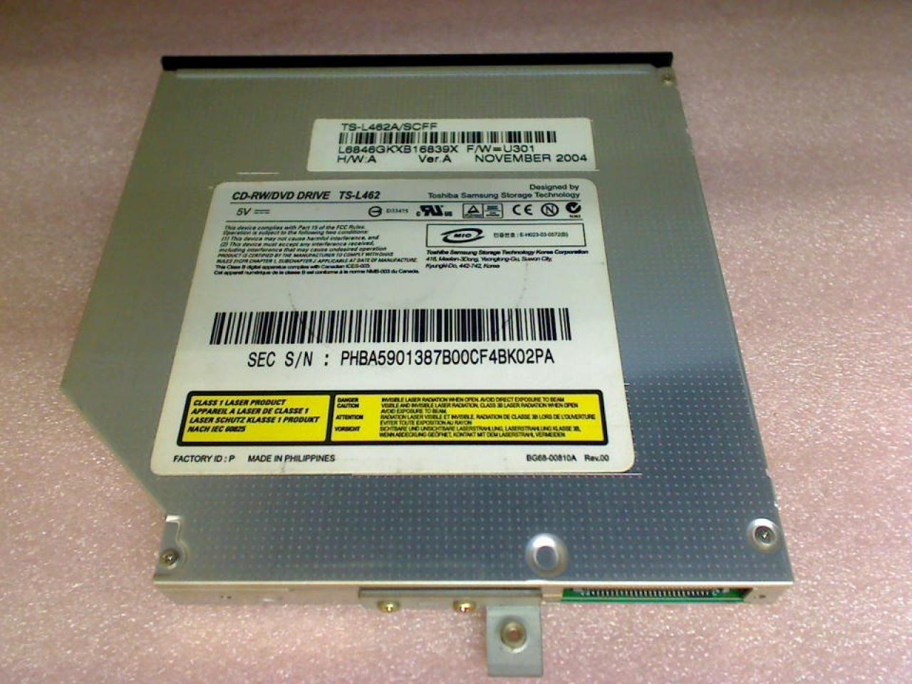 DVD-ROM Drive Module TS-L462 CD-RW/DVD Drive Samsung P28 -2