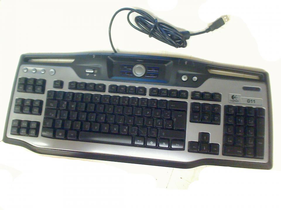 Deutsche Gaming Tastatur USB Logitech G11
