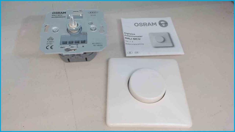 Rotary dimmer Lichtschalter Potentiometer OSRAM Dali Mcu 230 Dim