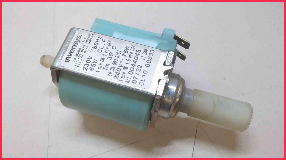 Pressure water pump 230V 50Hz CP.3A.993.0/ST Impressa F70 Typ 639 A1 -8