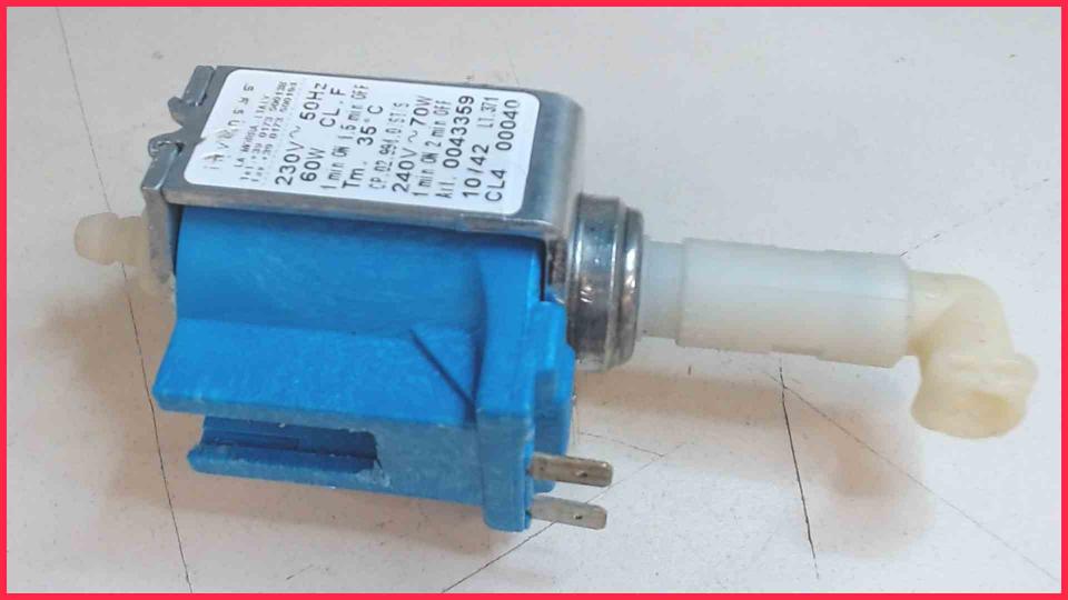Pressure water pump CP.02.994.0/ST/S CafeRomantica Typ 661 NICR 725