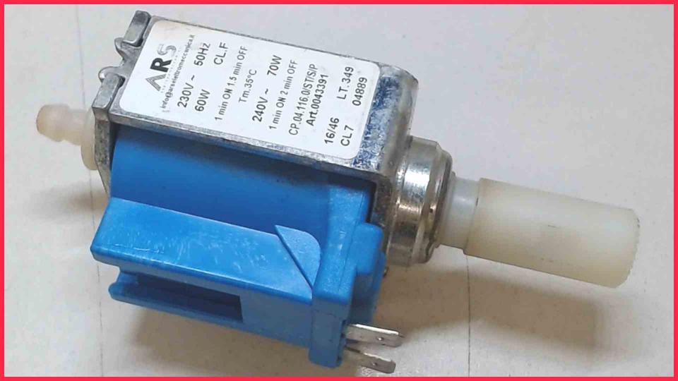 Pressure water pump CP.04.116.0/ST/S/P X9 Typ 623 Type 654