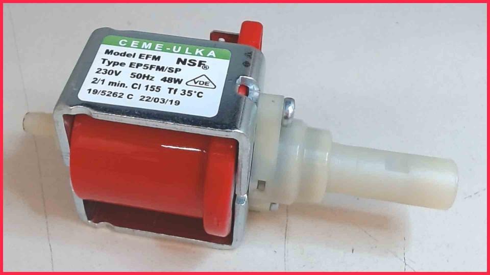 Pressure water pump Ceme - Ulka EFM EP5FM/SP Barista Espresso BES875 BSS