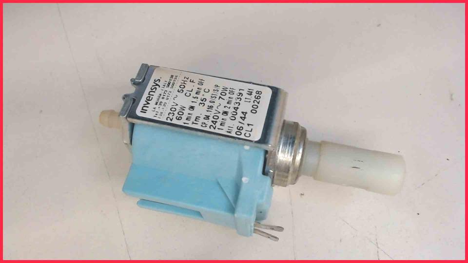 Pressure water pump Invensys CP.04.116.0/ST/S/P Franke Saphira Typ 790