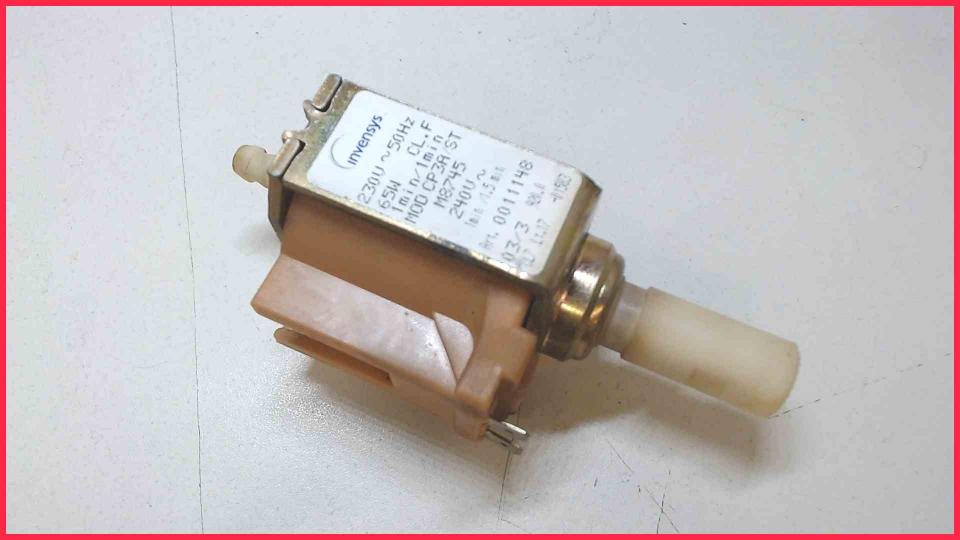 Pressure water pump Invensys MOD CP3A/ST AEG CaFamosa CF120 Typ 784