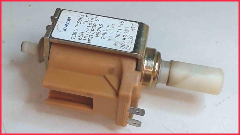 Pressure water pump Invensys MOD CP3A/ST M8745 Impressa E75 Typ 627 C1