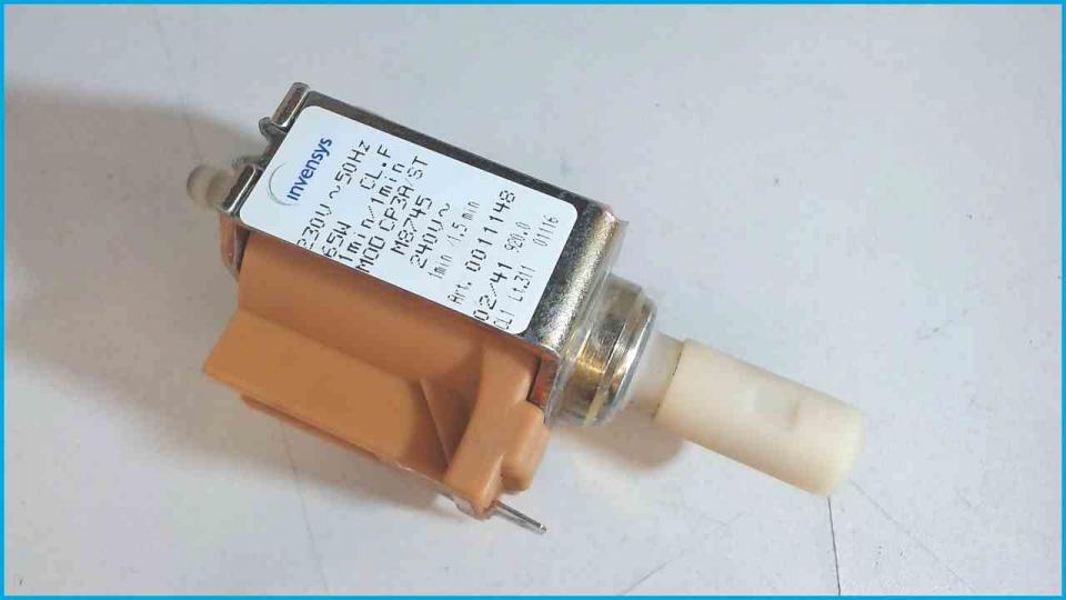 Pressure water pump Invensys MOD CP3A/ST M8745 Impressa S75 Typ 640 D1 -3