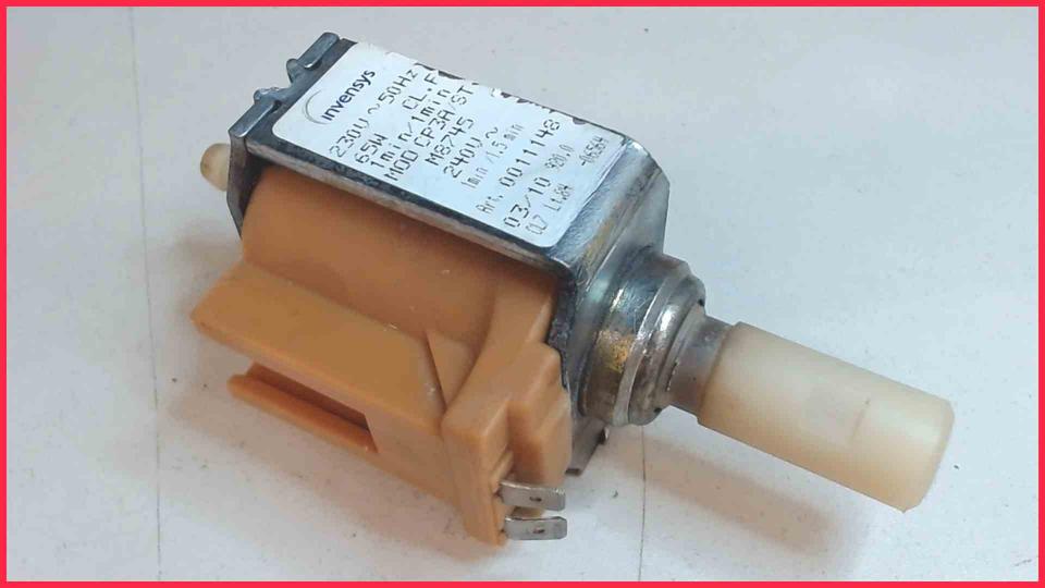 Pressure water pump MOD CP3A/ST M8745 Krups Orchestro FNF2 -2
