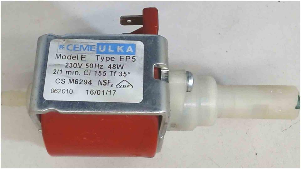 Druck Wasserpumpe Model E Type EP5 48W Magnifica ESAM03.120.S EX:1