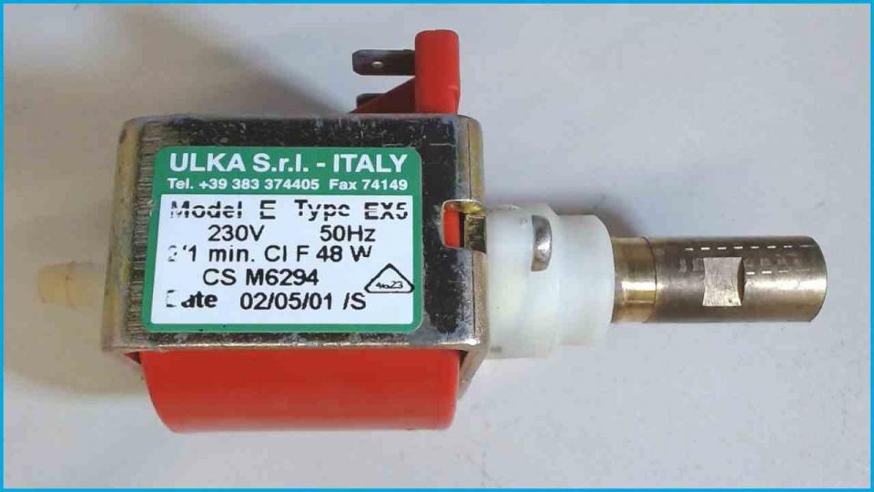 Pressure water pump Model E Type EX5 230V 50Hz Saeco Magic De Luxe SUP012 -6
