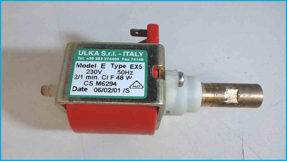 Pressure water pump Model E Type EX5 Saeco Stratos SUP015ST