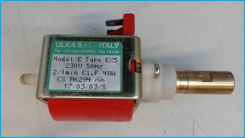 Pressure water pump Model E Type EX5 Saeco Incanto SUP021Y -3