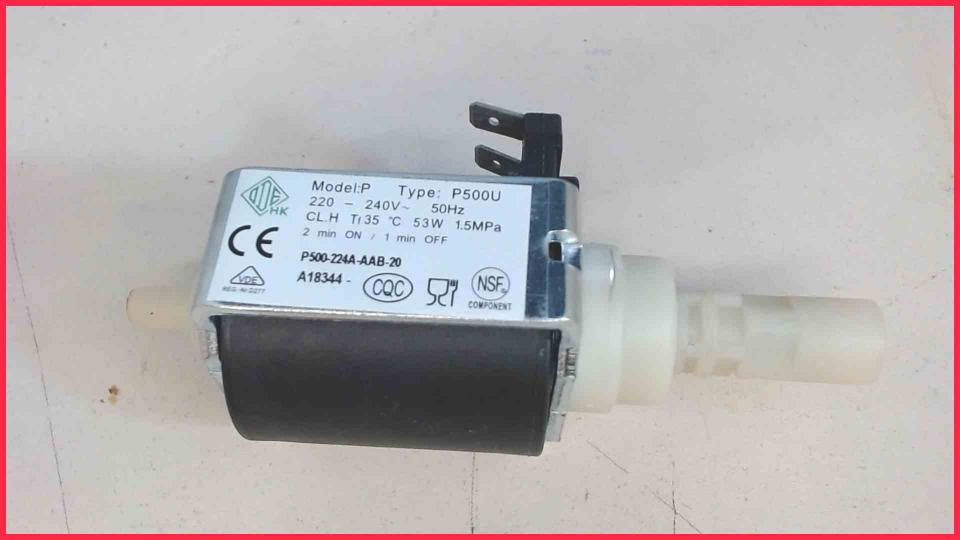 Pressure water pump Model:P Type: P500U Ambiano PO51001784 GT-EM-01