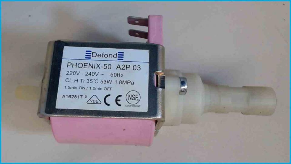 Pressure water pump PHOENIX-50 A2P 03 Saeco Incanto HD8918