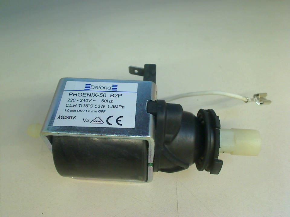 Pressure water pump PHOENIX-50 B2P Dolce Gusto Type:EDG 100.W