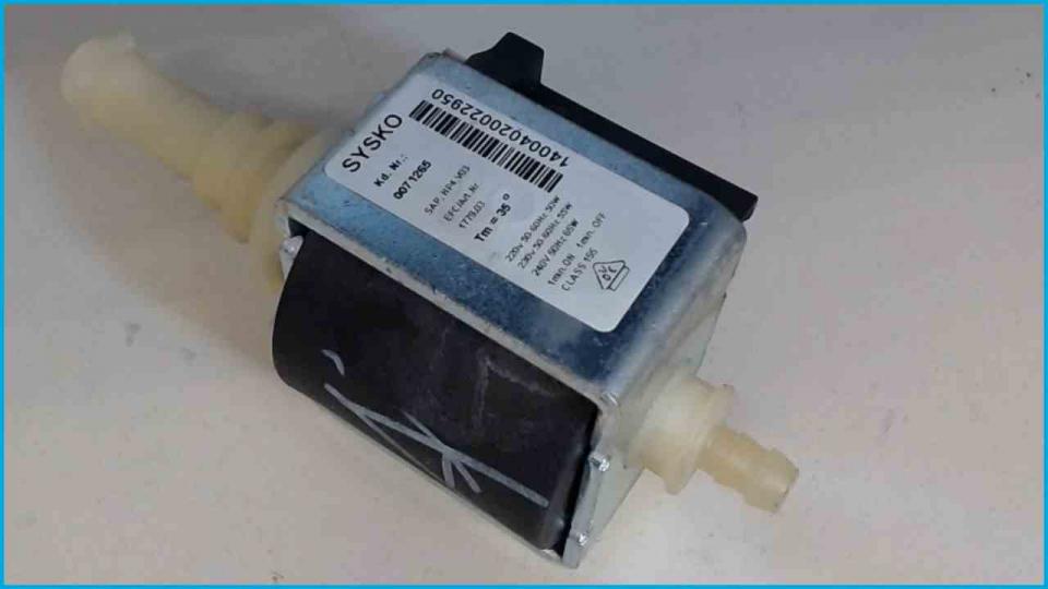 Pressure water pump SYSKO 0071265 Impressa C60 Type 688