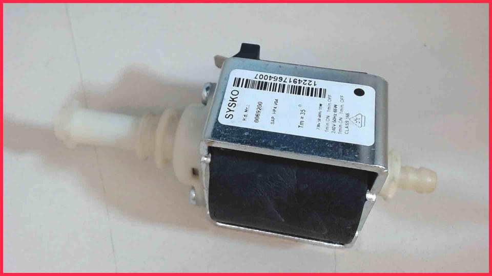 Pressure water pump SYSKO CLASS 155 C554 Nespresso EN166.B -2