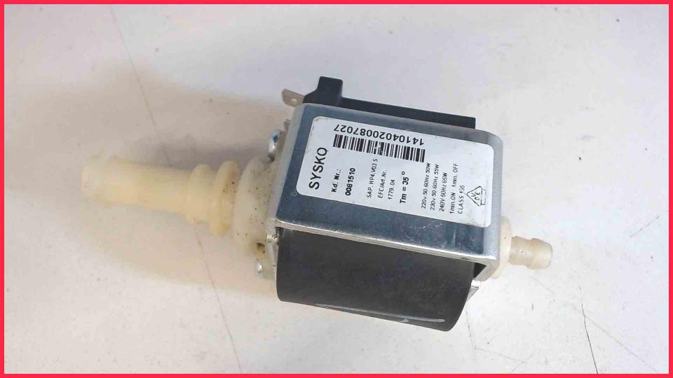 Pressure water pump SYSKO SAP.HP4.V03 S Miele CM63 Typ 501