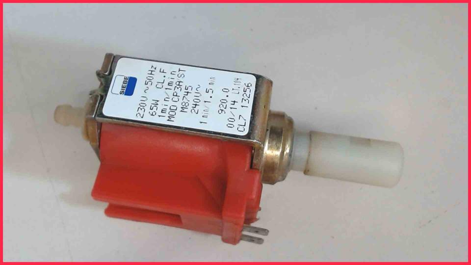 Pressure water pump Siebe MOD CP3A/ST M8745 Impressa S50 Typ 621 C1