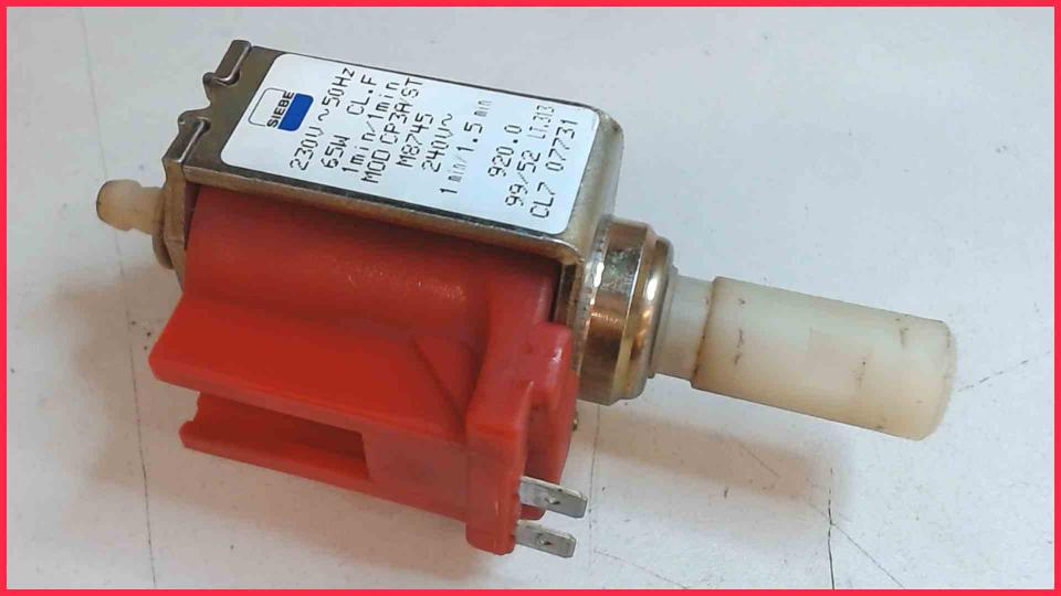 Pressure water pump Siebe MOD CP3A/ST M8745 Impressa S70 Typ 640 A1 -2