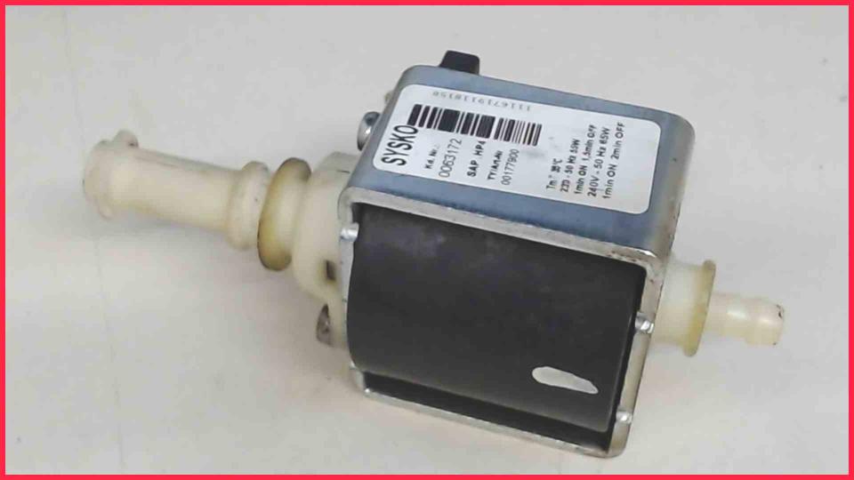 Pressure water pump Sysko SAP.HP4 240V 50Hz 65W Impressa F50 Type 660