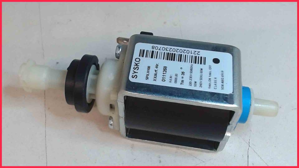 Pressure water pump Sysko SPX.H100 Nivona CafeRomatica 1086 NICR 690