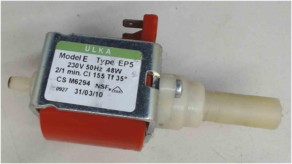 Pressure water pump ULKA Model E Type EP5 230V Delonghi Magnifica ESAM3500.S -2