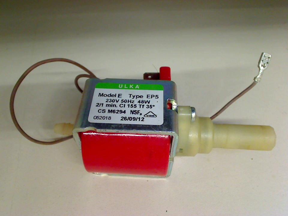 Pressure water pump ULKA Model E Type EP5 DeLonghi Magnifica ESAM3500.S