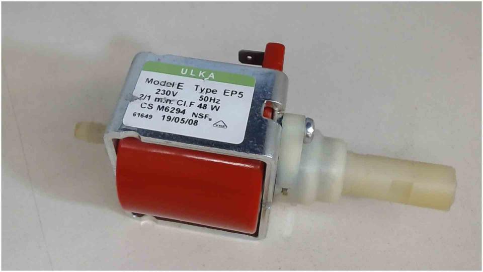 Pressure water pump Ulka Model E Type EP5 DeLonghi Magnifica ESAM3000.B 10