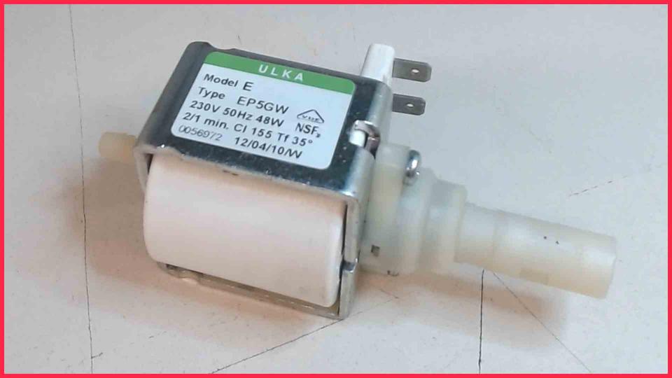 Pressure water pump Ulka Model E Type EP5GW Krups Nescafe Dolce Gusto KP2100