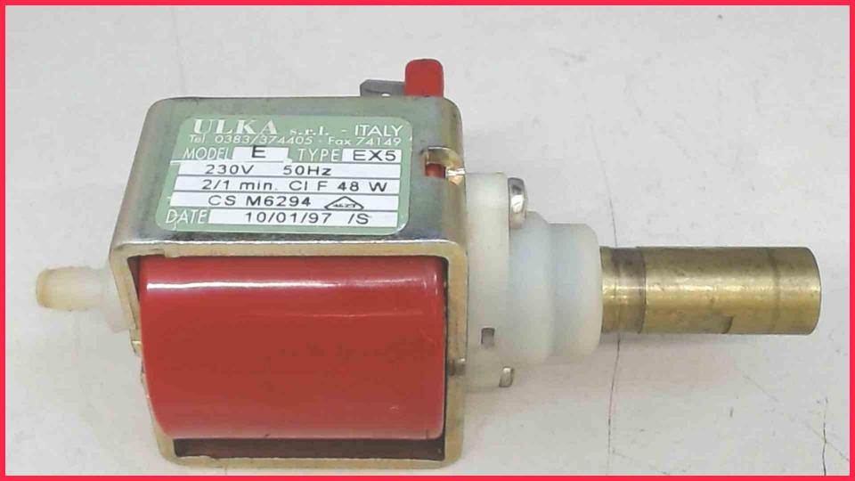 Pressure water pump Ulka Model E Type EX5 230V 50Hz Saeco Family SUP001