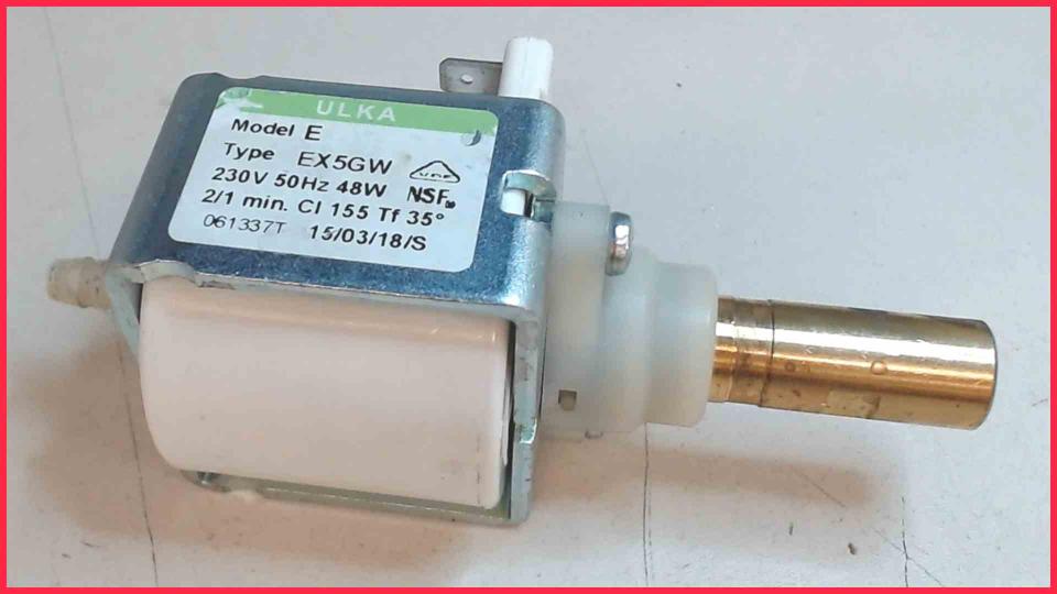 Pressure water pump Ulka Model E Type EX5GW Royal Coffee Bar SUP016E R.I