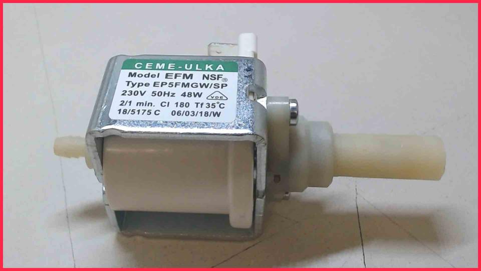 Pressure water pump Ulka Model EFM 230V Krups Nescafe Dolce Gusto KP100