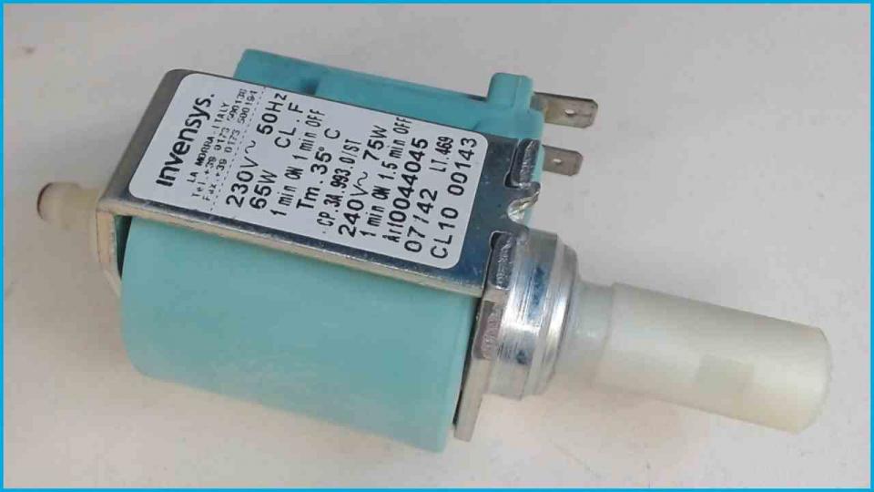 Pressure water pump invensys. CP.3A.993.0/ST Impressa J5 Typ 652 A1 -2