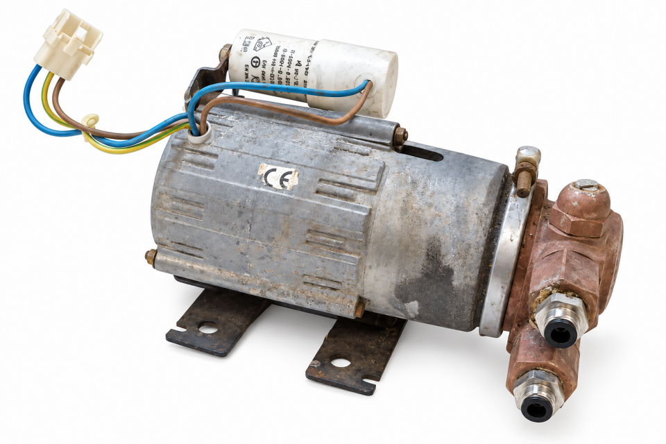 Pressure water pump kompl. Motor und Kondensator WMF Bistro 03.8106.1500