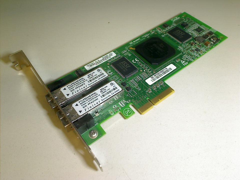 Dual-Port 4GBit PCIe x4 Host Bus Adapter DP/N 0KC184 Qlogic QLE2462-Dell