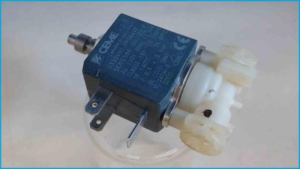 Electro solenoid valve 230V 50Hz 7P58AVF Cappuccino ECAM23.466.S
