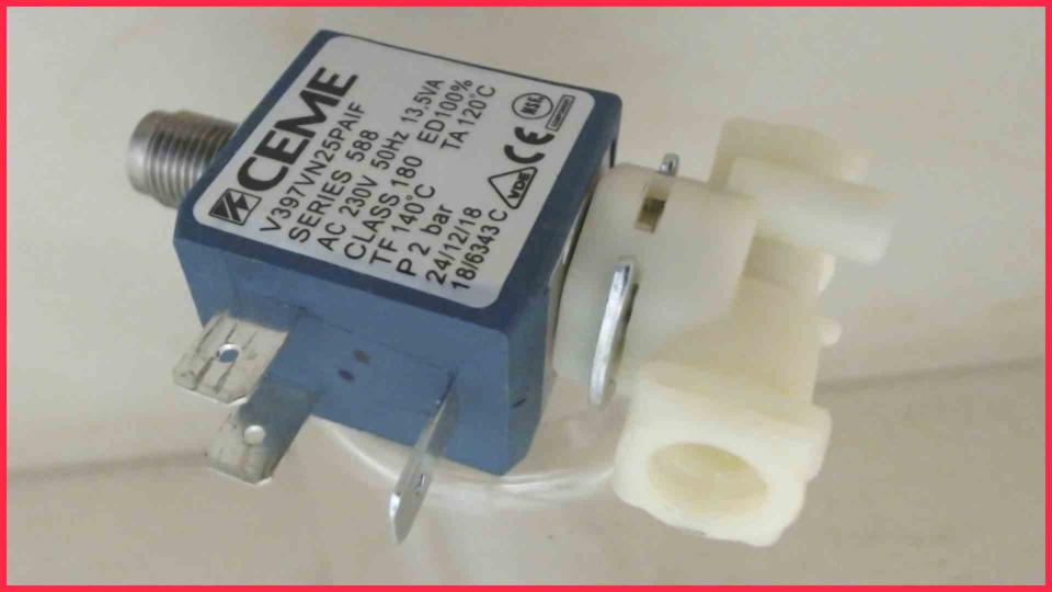 Electro solenoid valve Ceme Series 588 Barista Espresso BES875 BSS