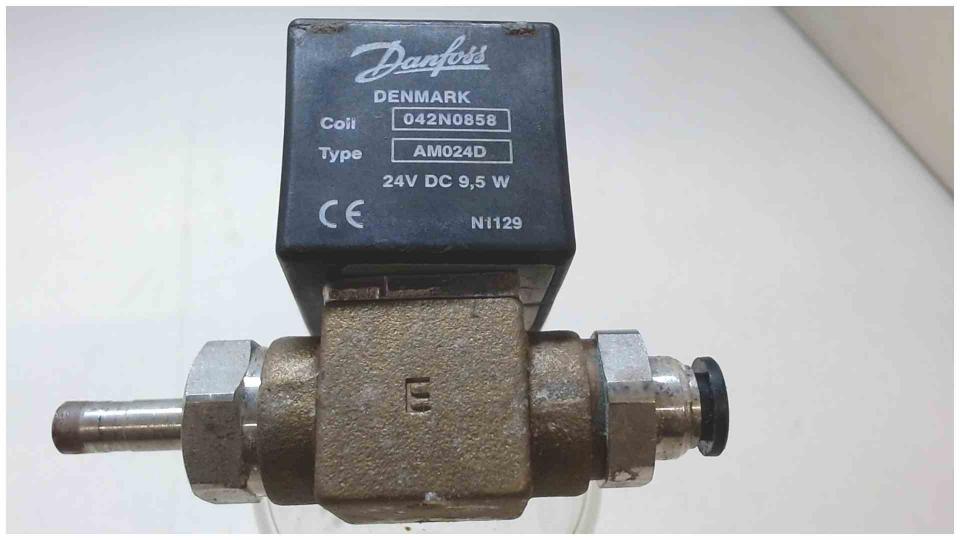 Electro solenoid valve Danfoss 24V DC 9,5W 042N0858 WMF Bistro 03.8106.1500 Electro solenoid valve Danfoss 24V DC 9,5W 042N0858 WMF Bistro 03.8106.1500