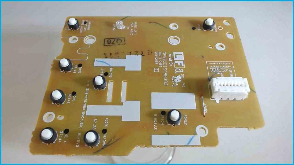 Electronic Board Control Panel BCDIS-0665 ONKYO TX-NR609