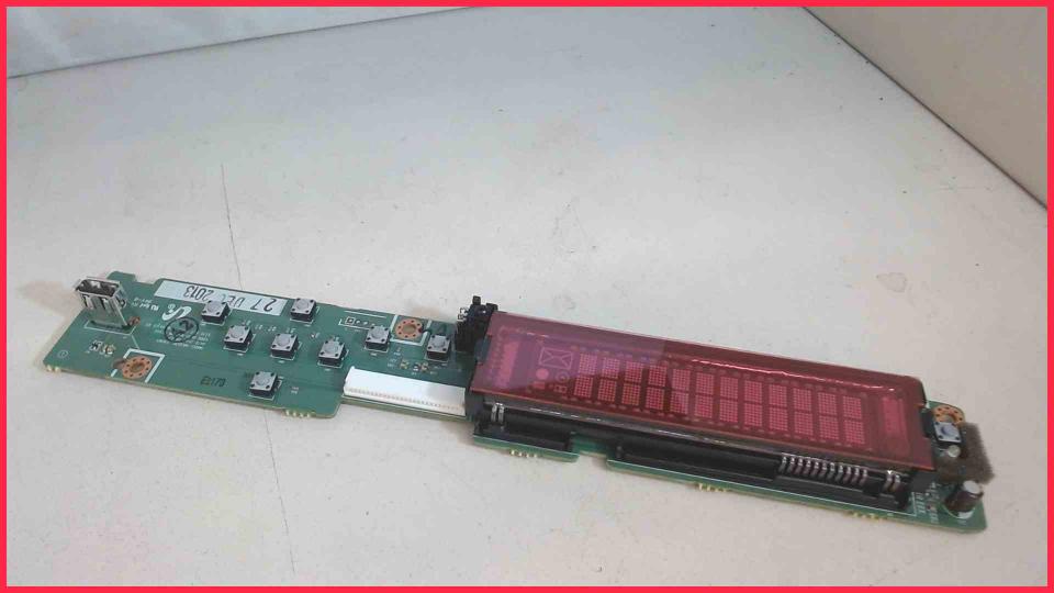 Elektronik Board Platine Bedienfeld LCD Media Receiver MR 303 B+